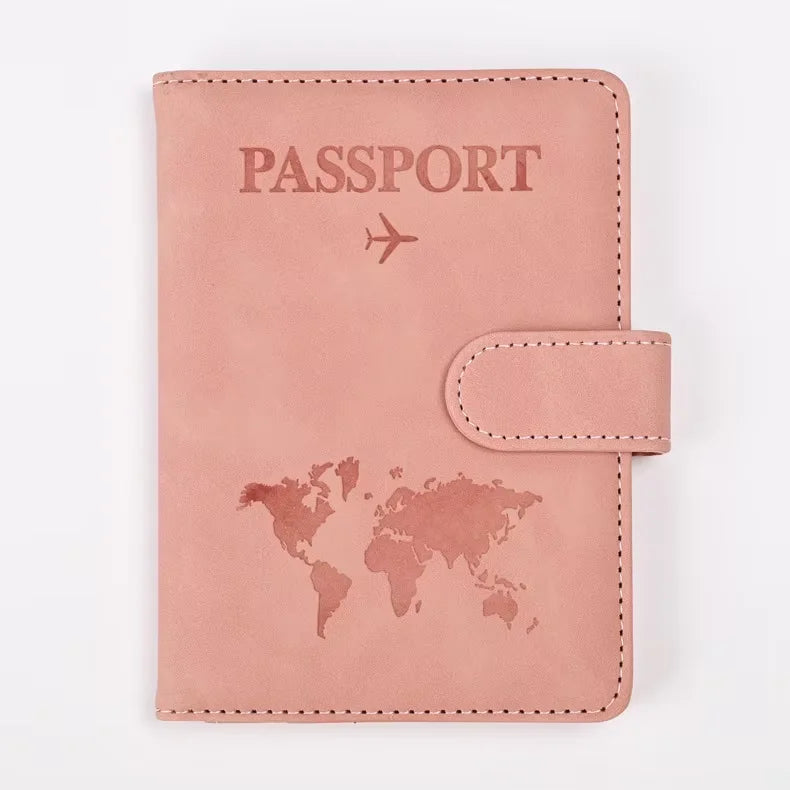 Vintage Marble Passport Holder