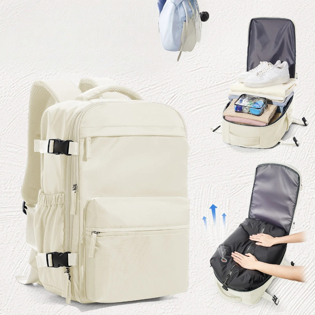 Air Compression Travel Bag – 15.6” Laptop Backpack