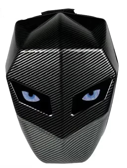 Waterproof Helmet Backpack – Hard Shell LED Motorcycle Bag