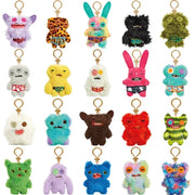 Fuggler Monster Plush Keychain – Cute Ugly Stuffed Pendant