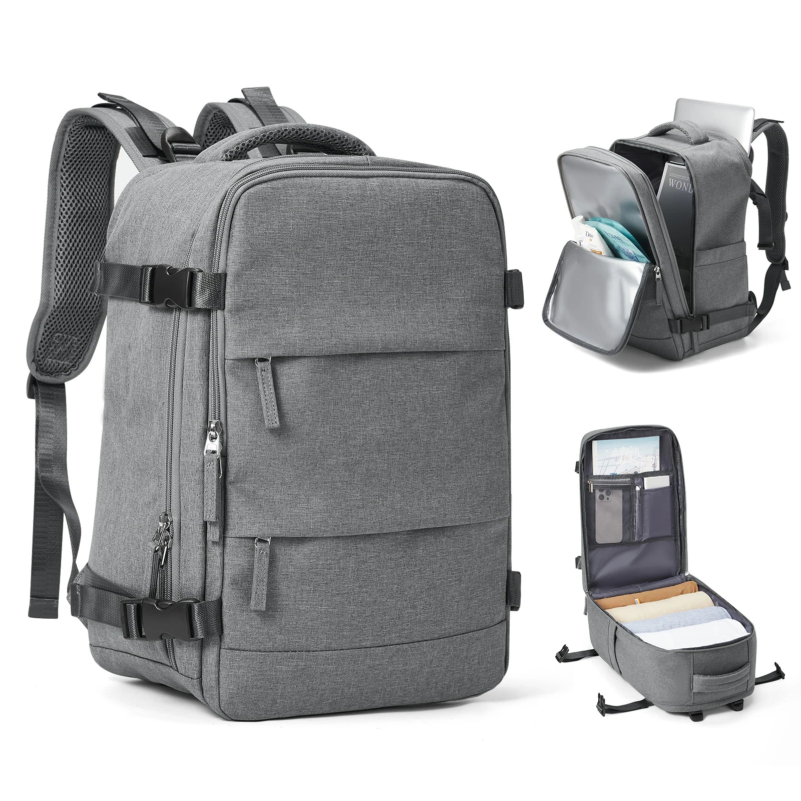 Cabin Size Backpack for Flights – Laptop & Leisure Use