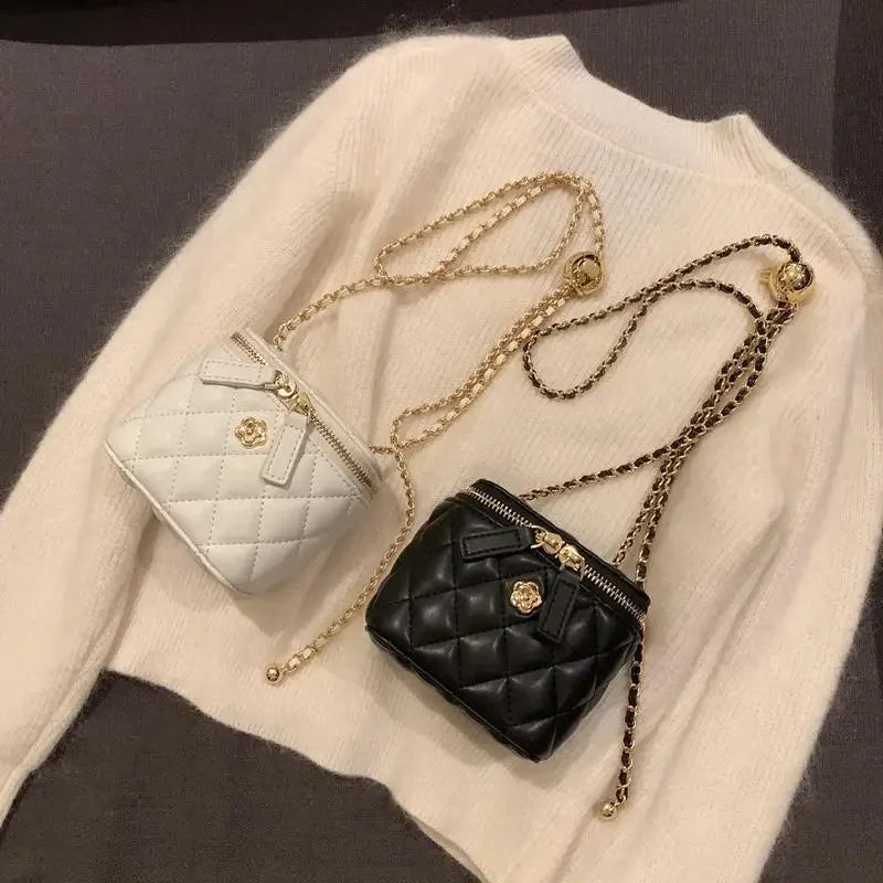 Trendy Mini Crossbody Bag - Chain HandBag