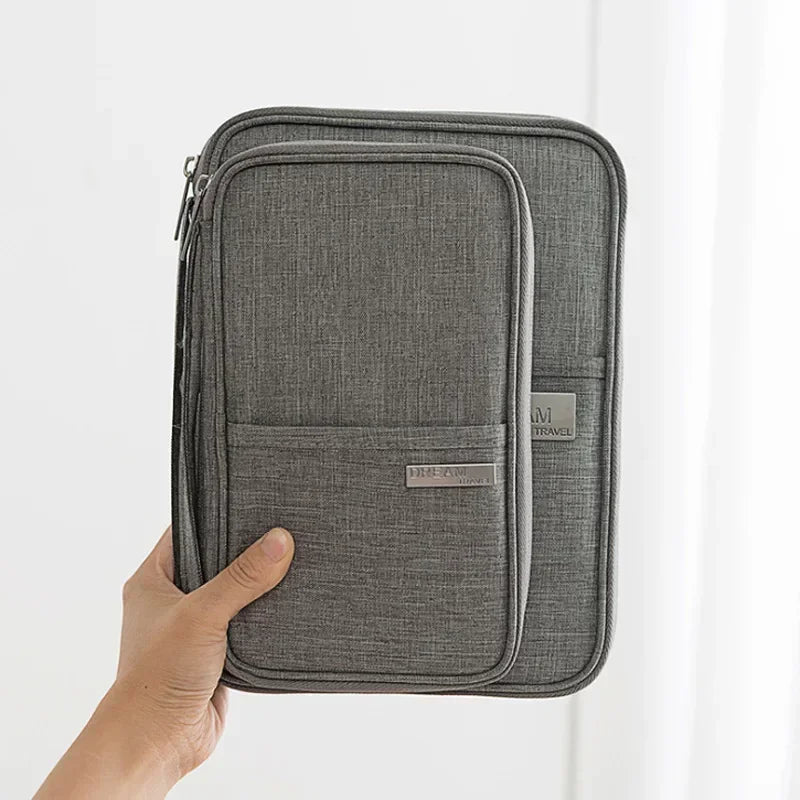 Compact Passport Holder – Waterproof Travel Accessory