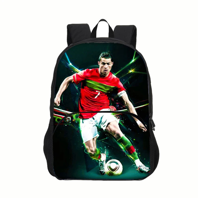 Ronaldo Kids Backpack – CR7 Football Star School Bag