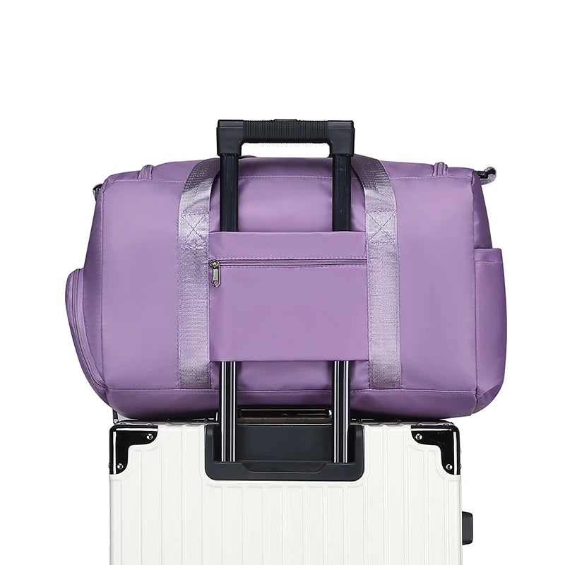 Travel Duffle with Shoe Pocket – Large Capacity Bag