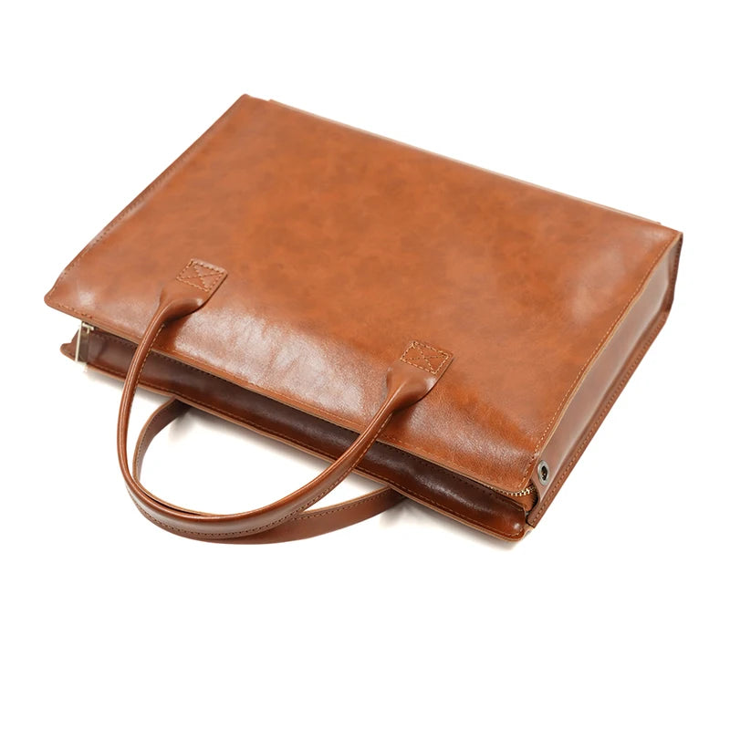 Ladies PU Leather Laptop Bag 13–16 Inch