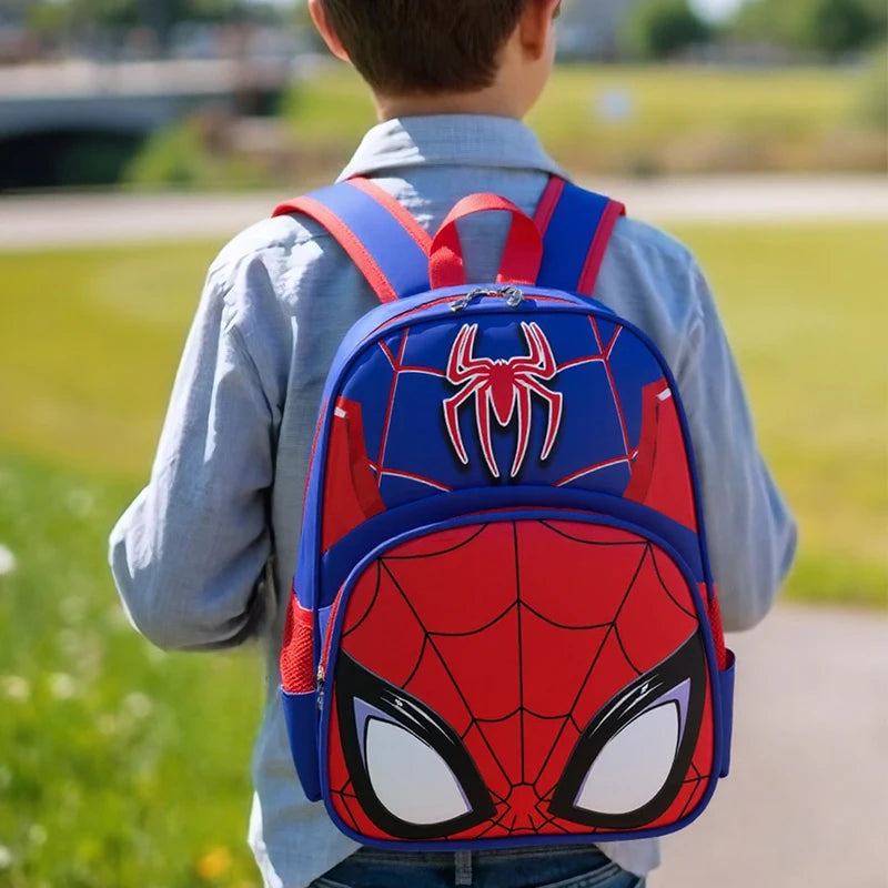 New Disney School Bag for Boys - Waterproof 3D Cartoon Backpack