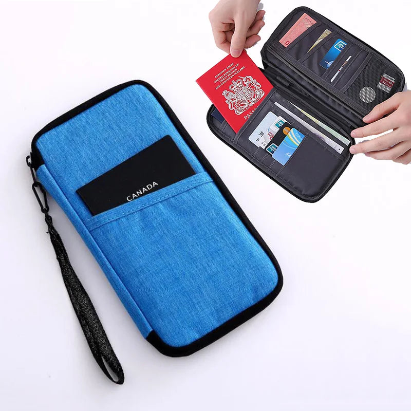 Durable Travel Wallet – Passport Organizer