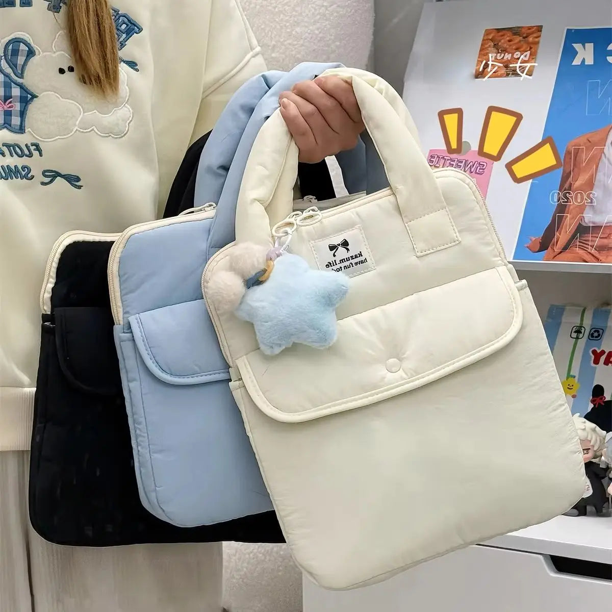 Stylish Laptop Pouch for Girls – 13 to 15.6 Inch