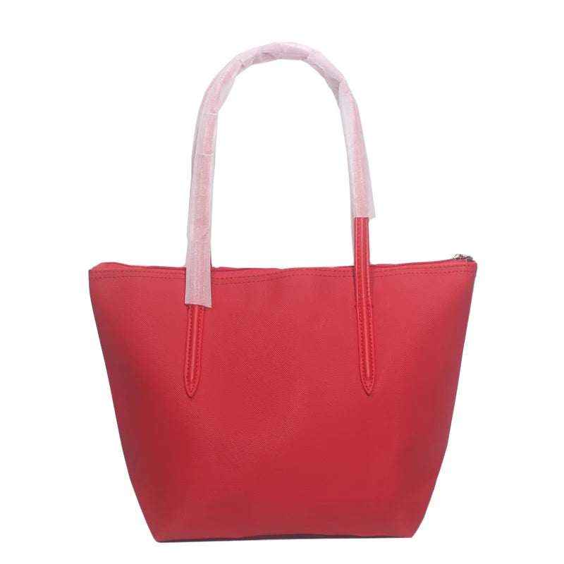 Crocodile Tote Bag with Wallet – Large Shoulder Handbag