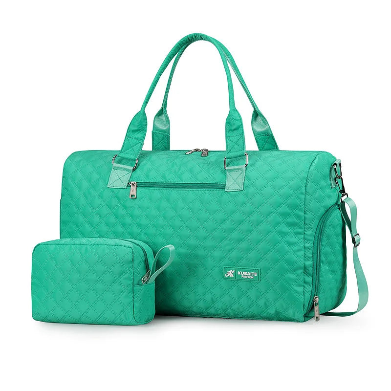 Portable Shoulder Travel Duffle Bag – Foldable Storage Bag