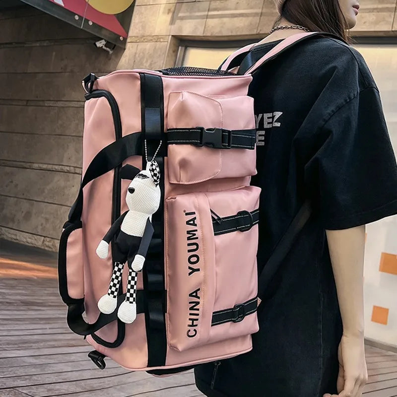 Spacious Travel Duffle Bag-Casual Waterproof Bag