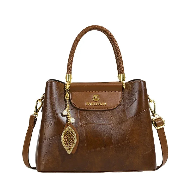 Vintage Soft PU Leather HandBag