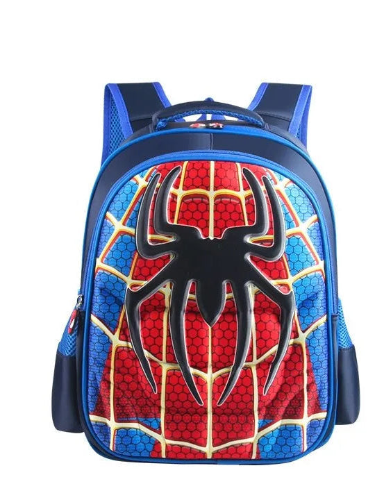 Spider King 3D Kids Backpack - Durable and Stylish Design
