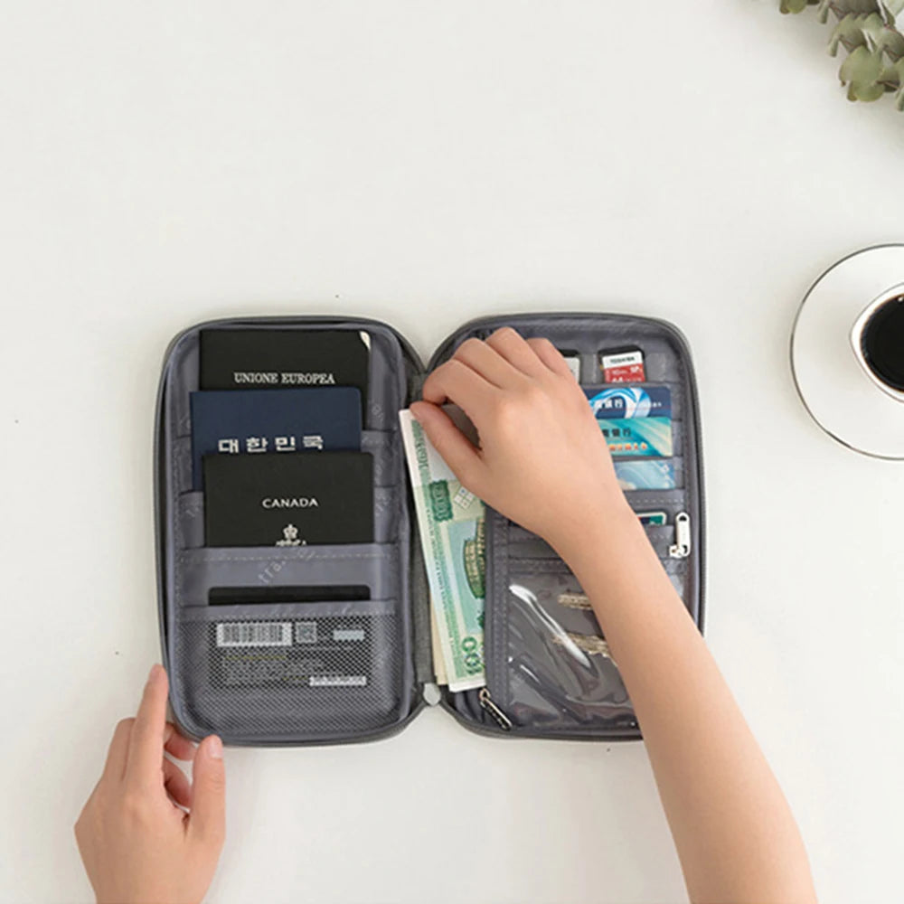 Travel Accessories Organizer – Family Passport Case