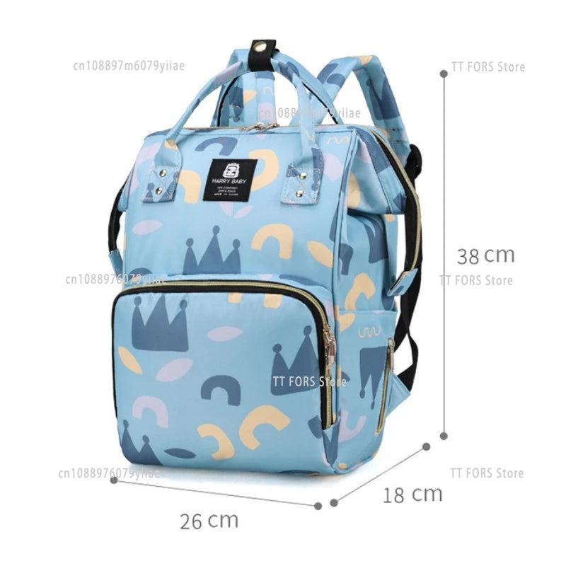 Portable Multifunctional Baby Bag – Travel & Daily Use Diaper Backpack