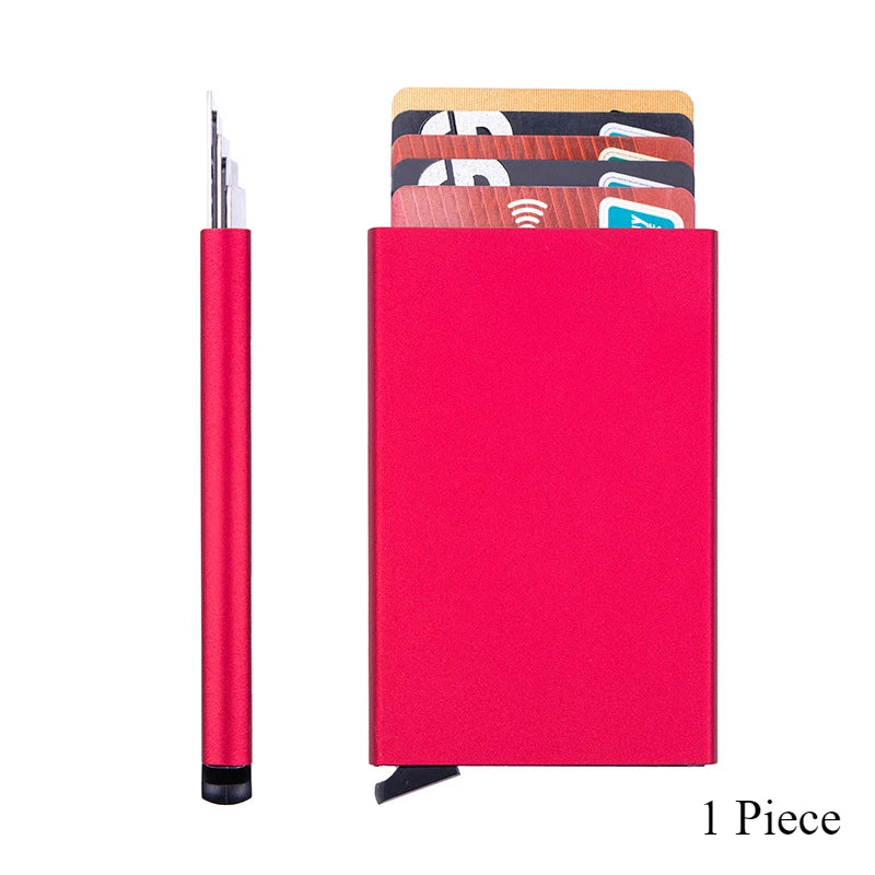 RFID Slim Metal Card Holder Wallet