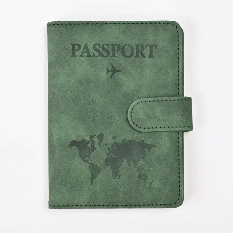 Vintage Marble Passport Holder