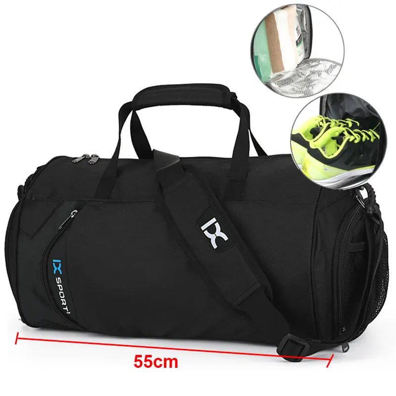 Dry & Wet Gym Bag – Large Capacity Fitness, Yoga & Travel Sports Bag
