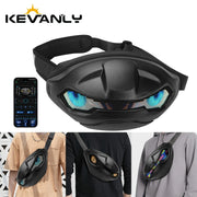 Cool LED Side Bag – Dynamic Display Shoulder Bag Motorcycle Riding