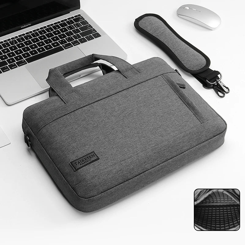 Laptop Shoulder Bag – Durable Sleeve for MacBook Air/Pro, Dell, Huawei, ASUS (13–17 Inch)