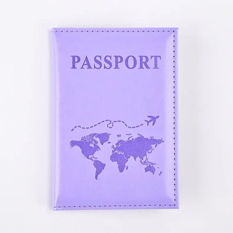 Vintage Marble Passport Holder
