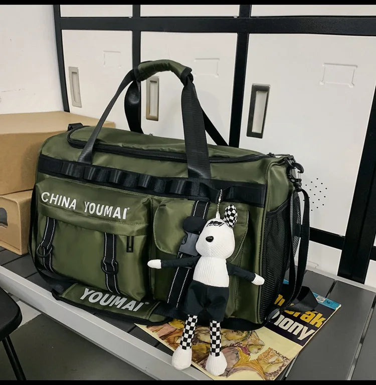 Spacious Travel Duffle Bag-Casual Waterproof Bag