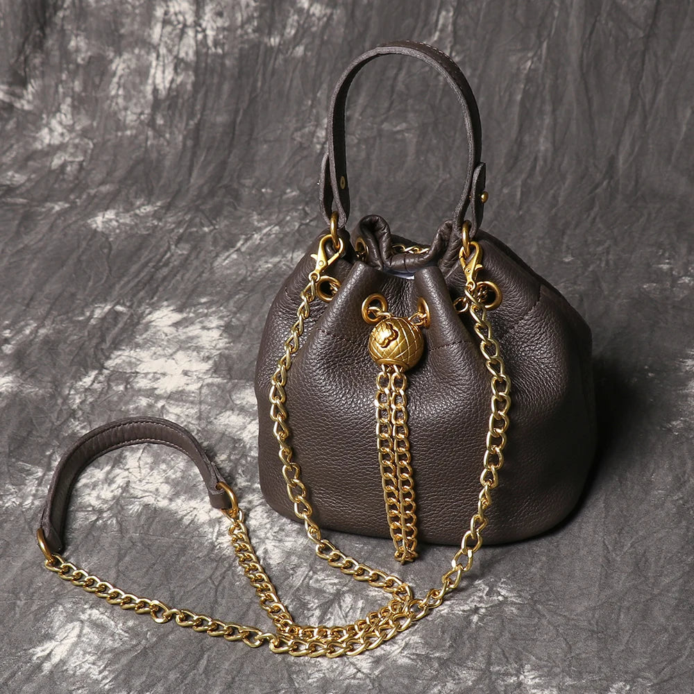 Genuine Leather Shoulder Bag