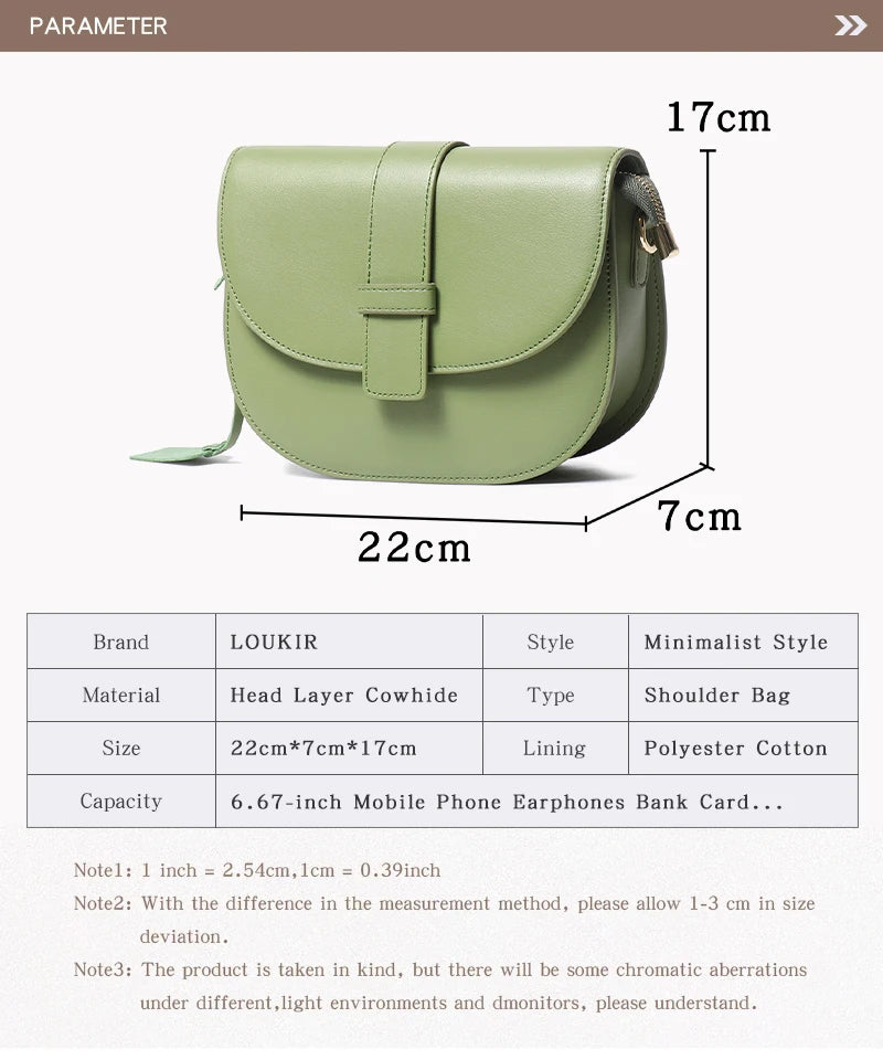 Elegant Leather Shoulder Bag