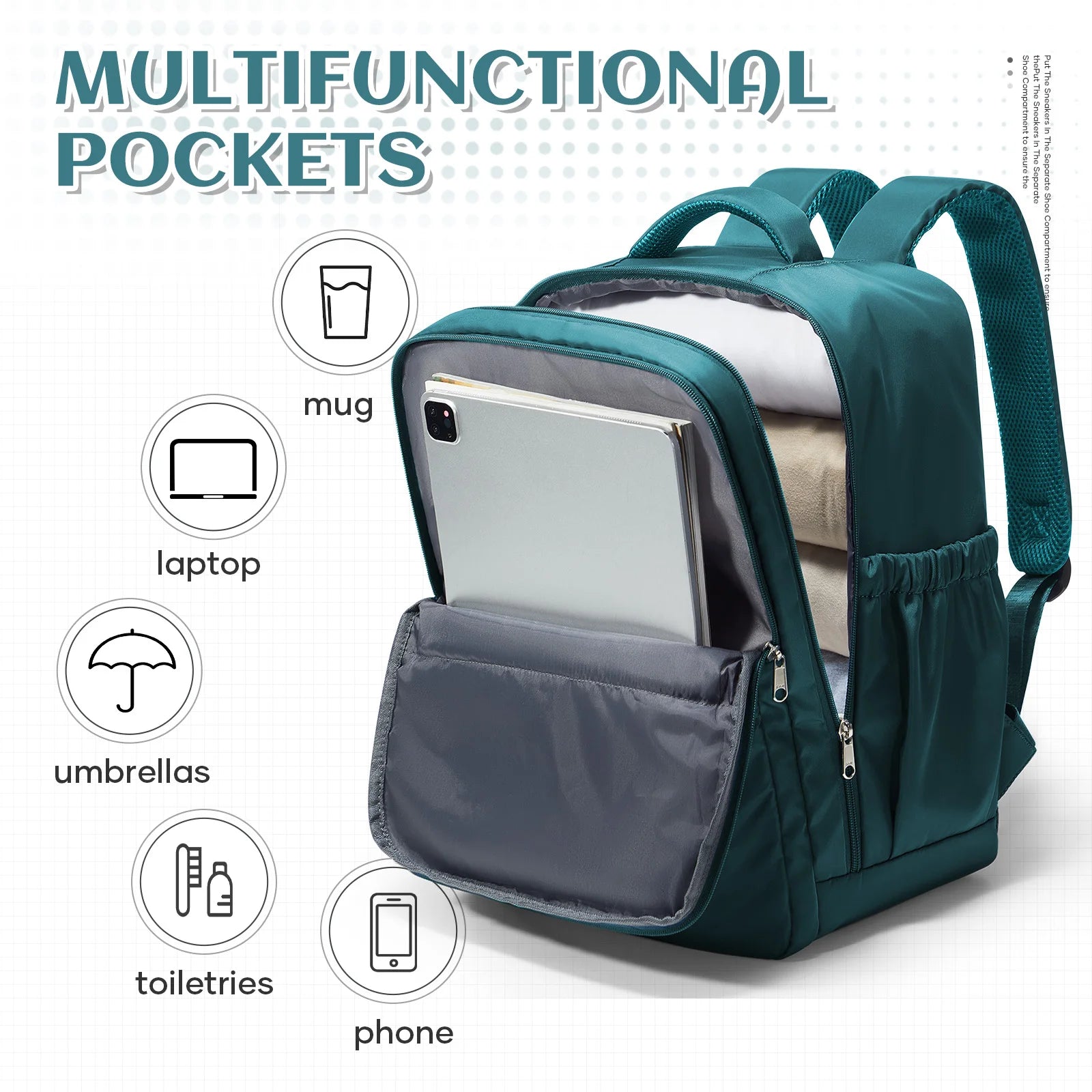 Large Capacity Travel Backpack - Ryanair Approved Cabin Bag