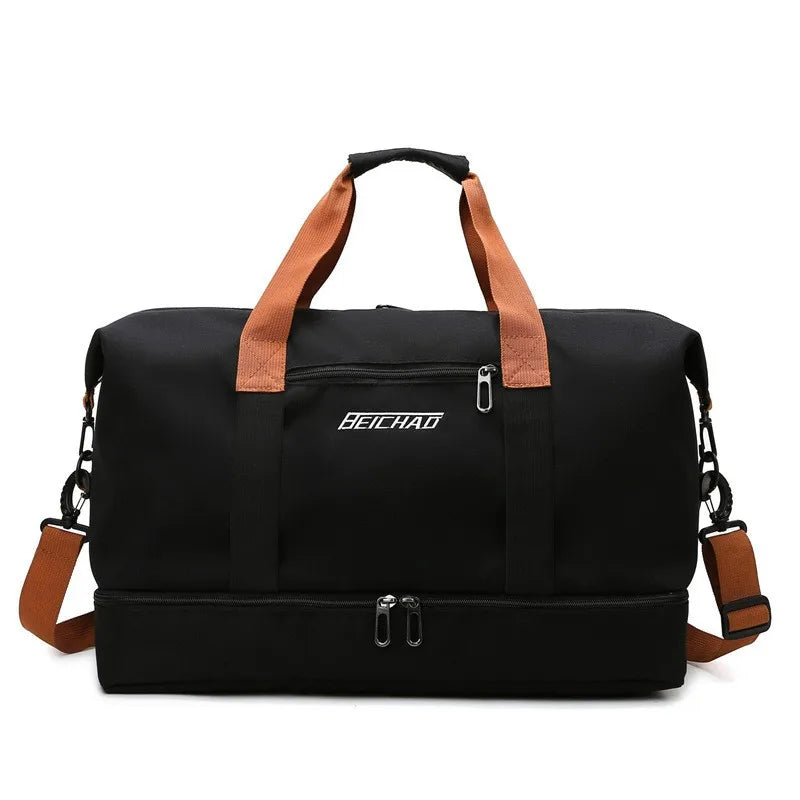 Portable Fitness Duffle Carry-On Weekender Bag