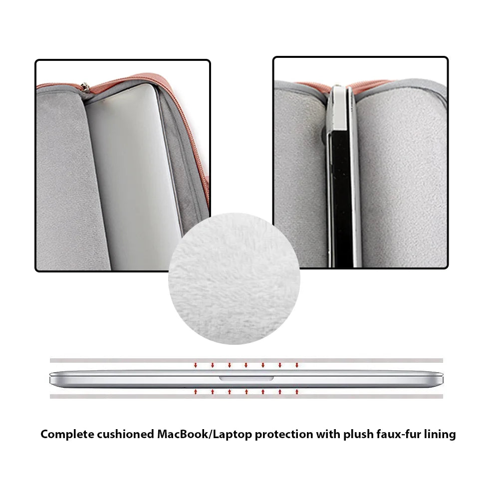 Multi-Device Laptop Handbag for 13–15.6 Inch Laptops & Tablets