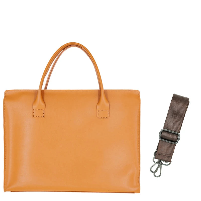 Ladies PU Leather Laptop Bag 13–16 Inch