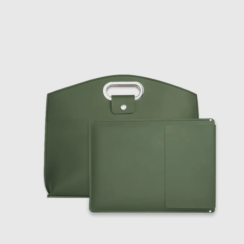 Portable Leather Work Bag – Stylish Laptop & Tablet Carrier