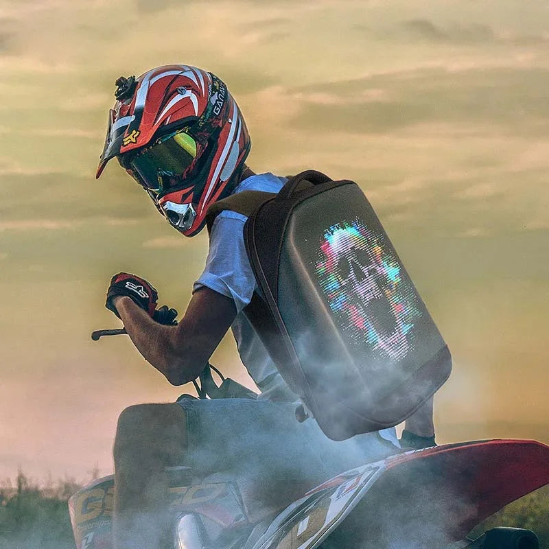 Portable LED Billboard Backpack – Customizable Smart Display for Events