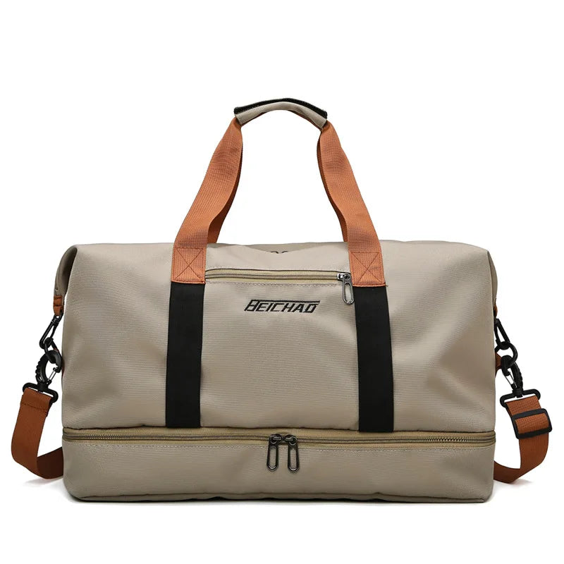 Portable Fitness Duffle Carry-On Weekender Bag