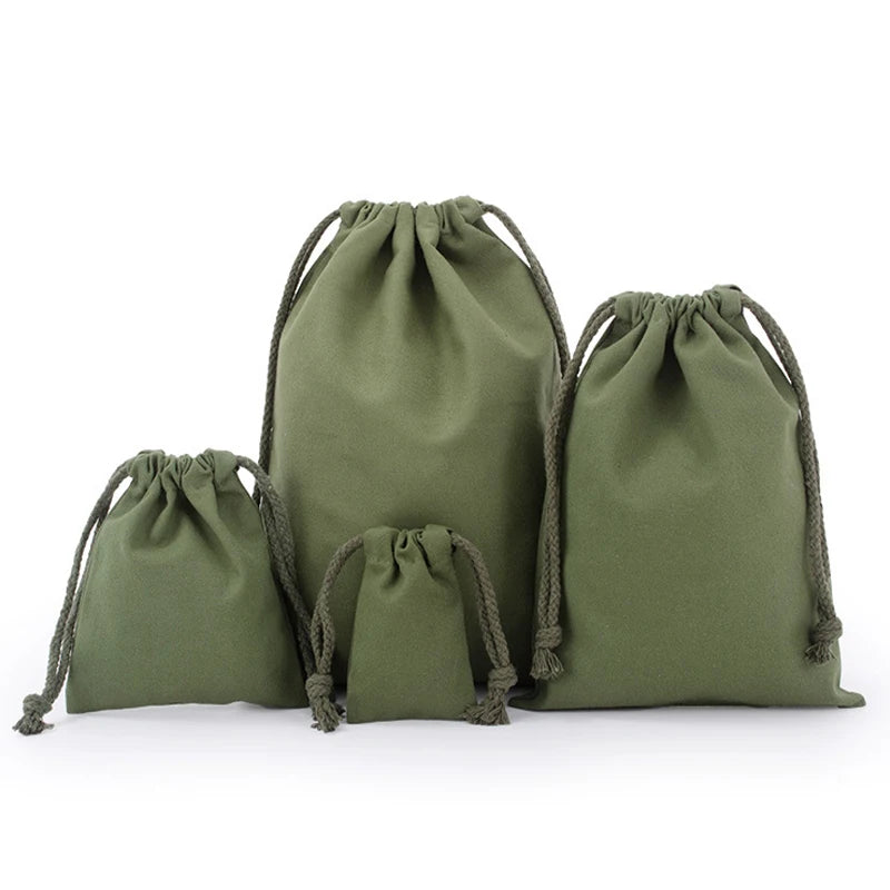 Multi-Purpose Cotton Drawstring Bag