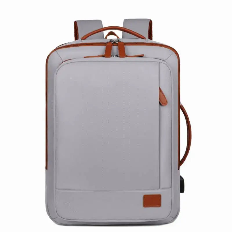 Business Laptop Backpack – Multi-Function Commuter Bag with USB Port