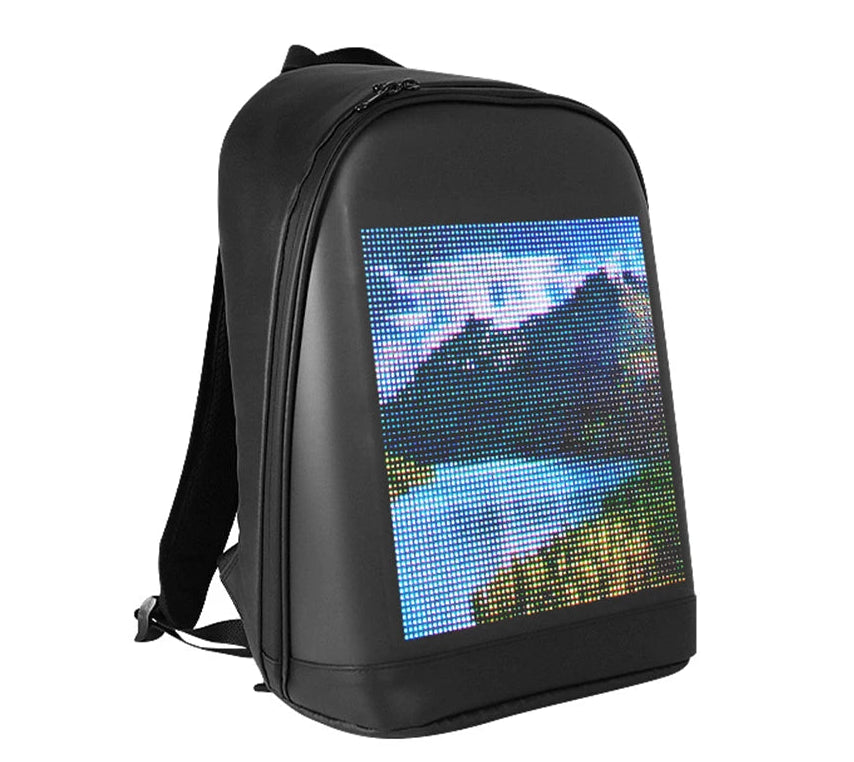 LED Smart Backpack with Wireless Display – Business & School Laptop Bag
