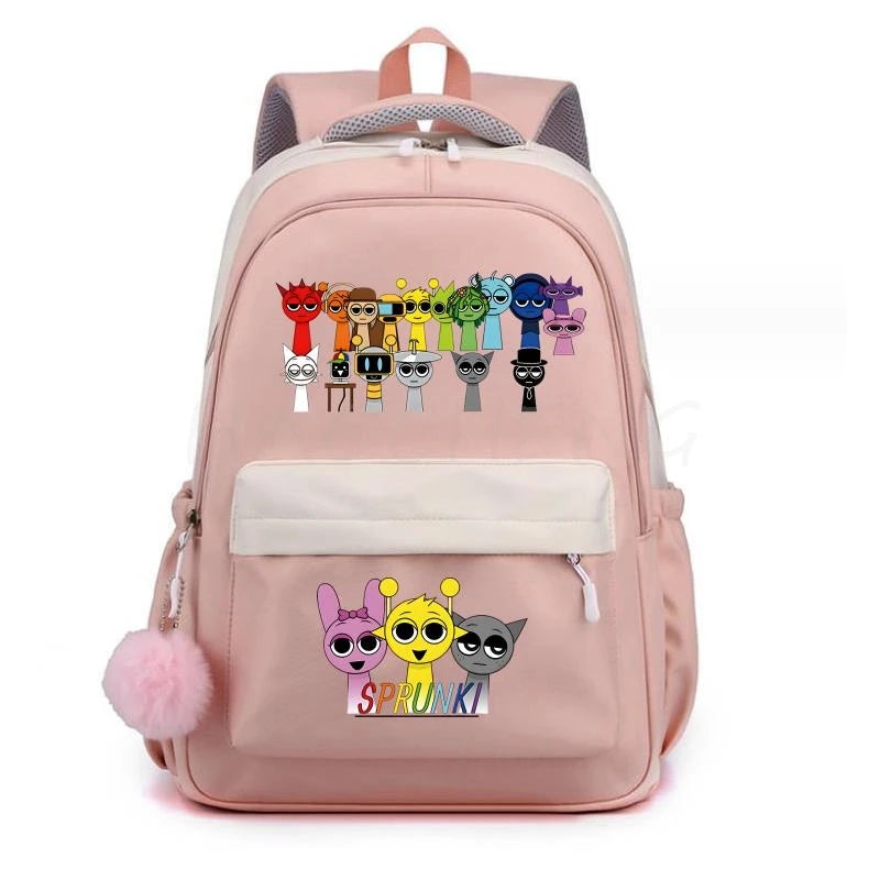 Sprunki Cartoon Backpack