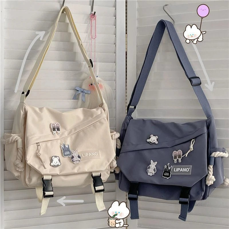Designer Square Shoulder Bag