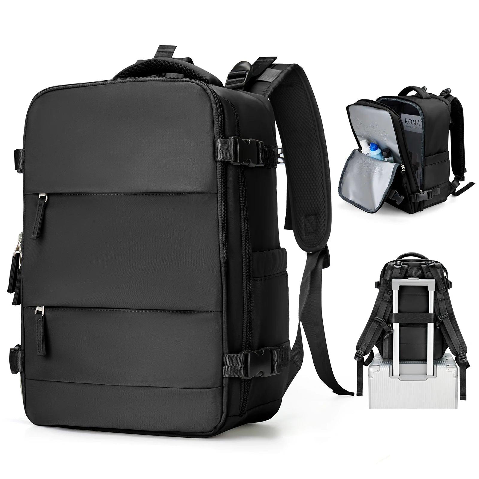 Cabin Size Backpack for Flights – Laptop & Leisure Use