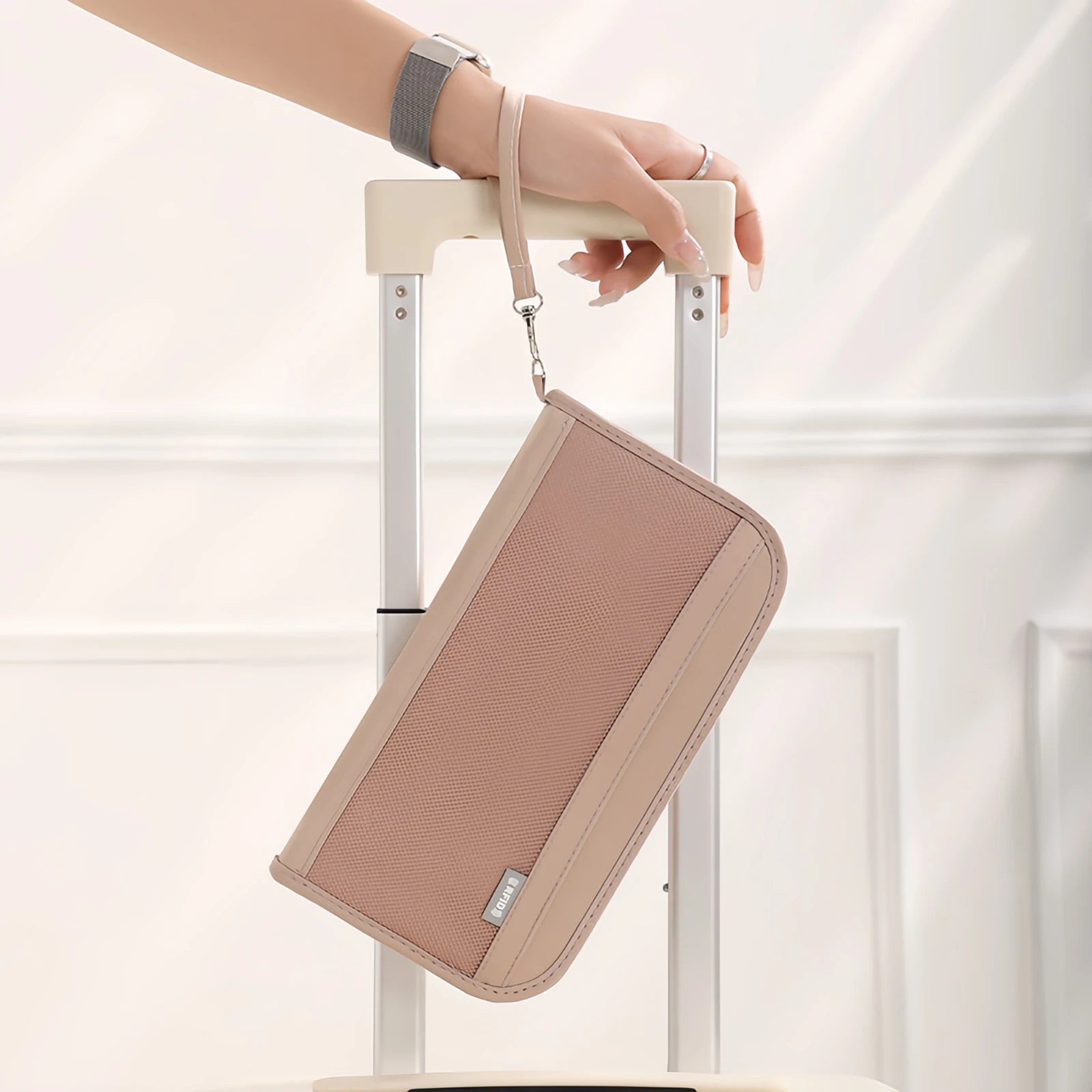 RFID Passport Organizer – Boarding Ticket & ID Holder