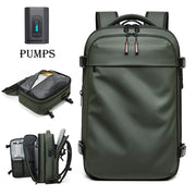 17 Inch Travel Backpack – Vacuum Compression, Large Capacity Laptop Bag