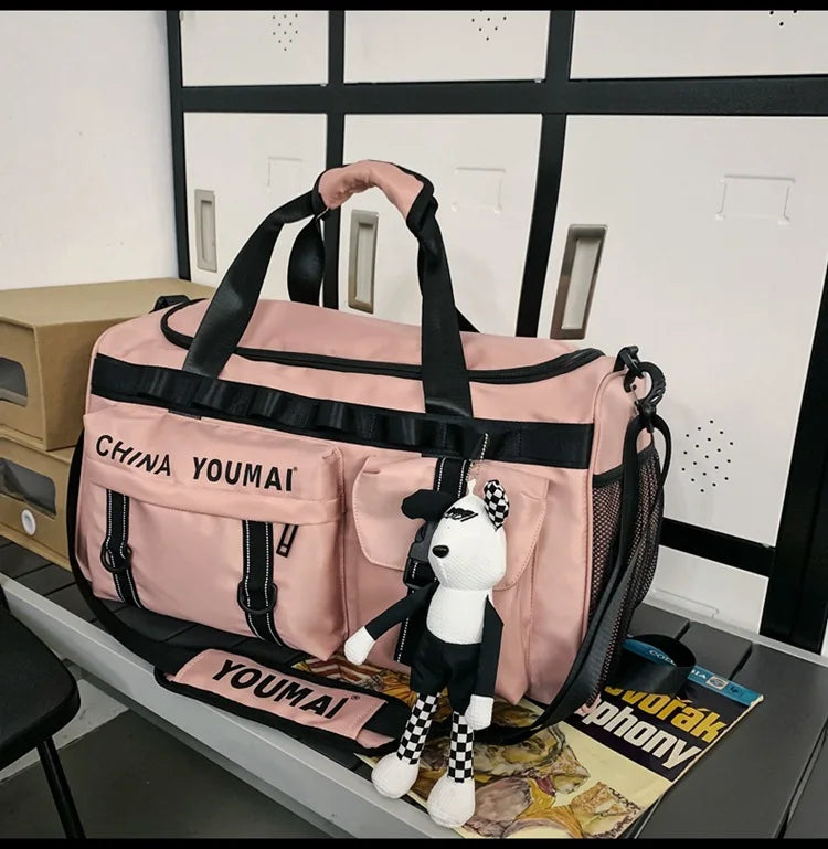 Spacious Travel Duffle Bag-Casual Waterproof Bag