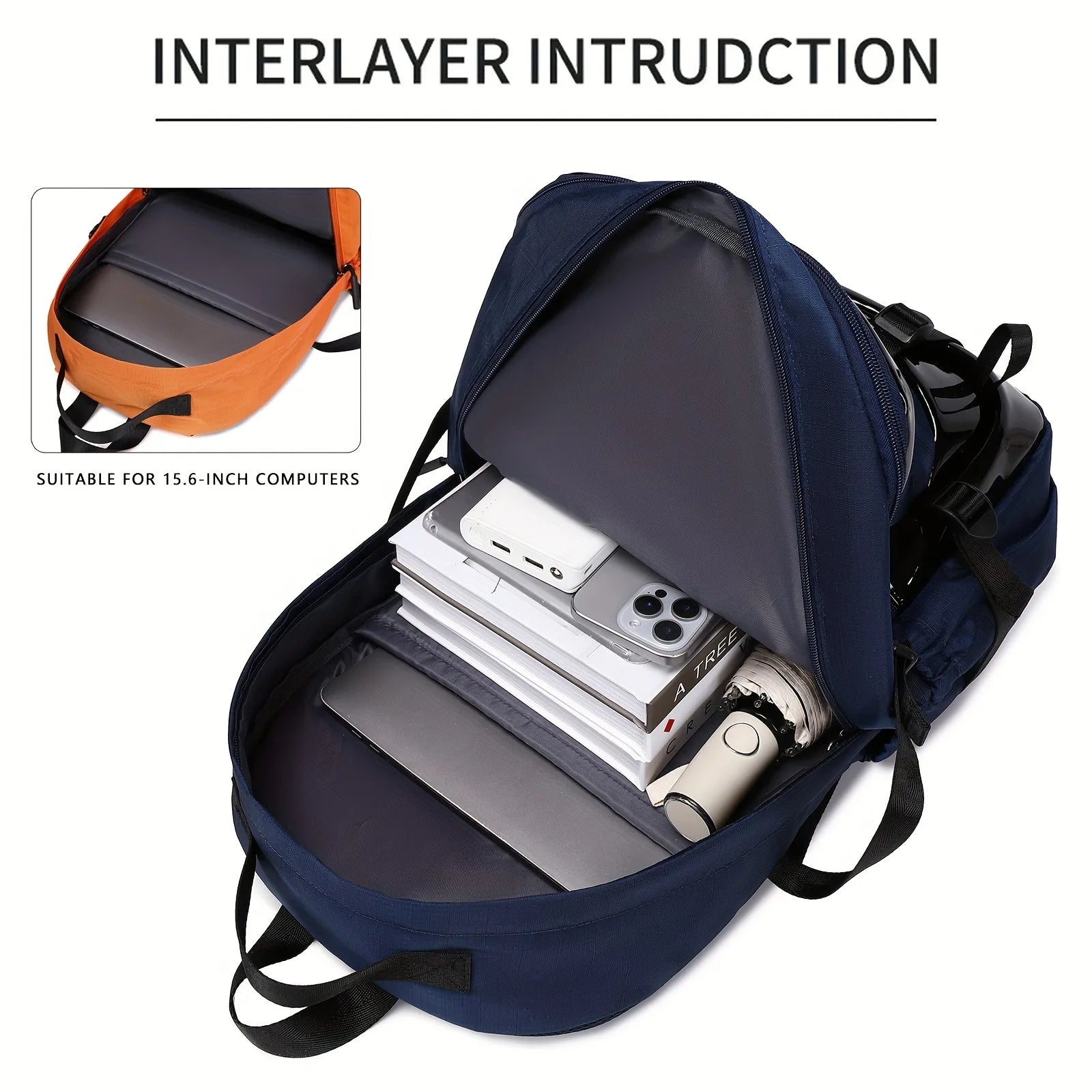 Durable 35L Outdoor Travel Backpack – Lightweight Hiking & Cabin Backpack