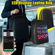 Durable LED Laptop Backpack for Women – Wireless APP-Controlled Display Bag
