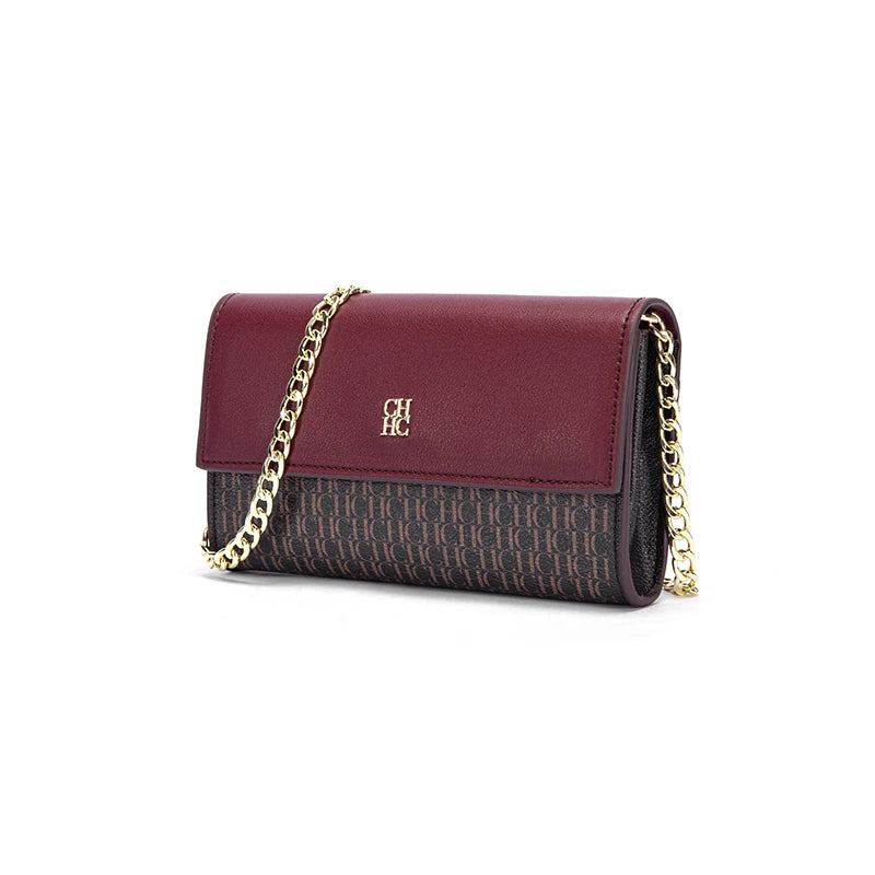 Elegant Chain Strap Shoulder Bag