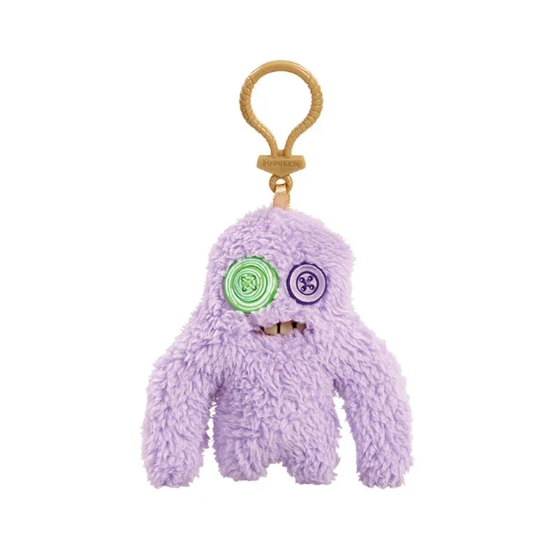 Fuggler Monster Plush Keychain – Cute Ugly Stuffed Pendant