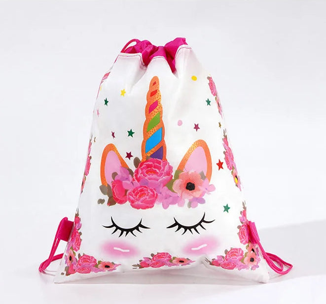 Cute Cartoon Drawstring Pouches